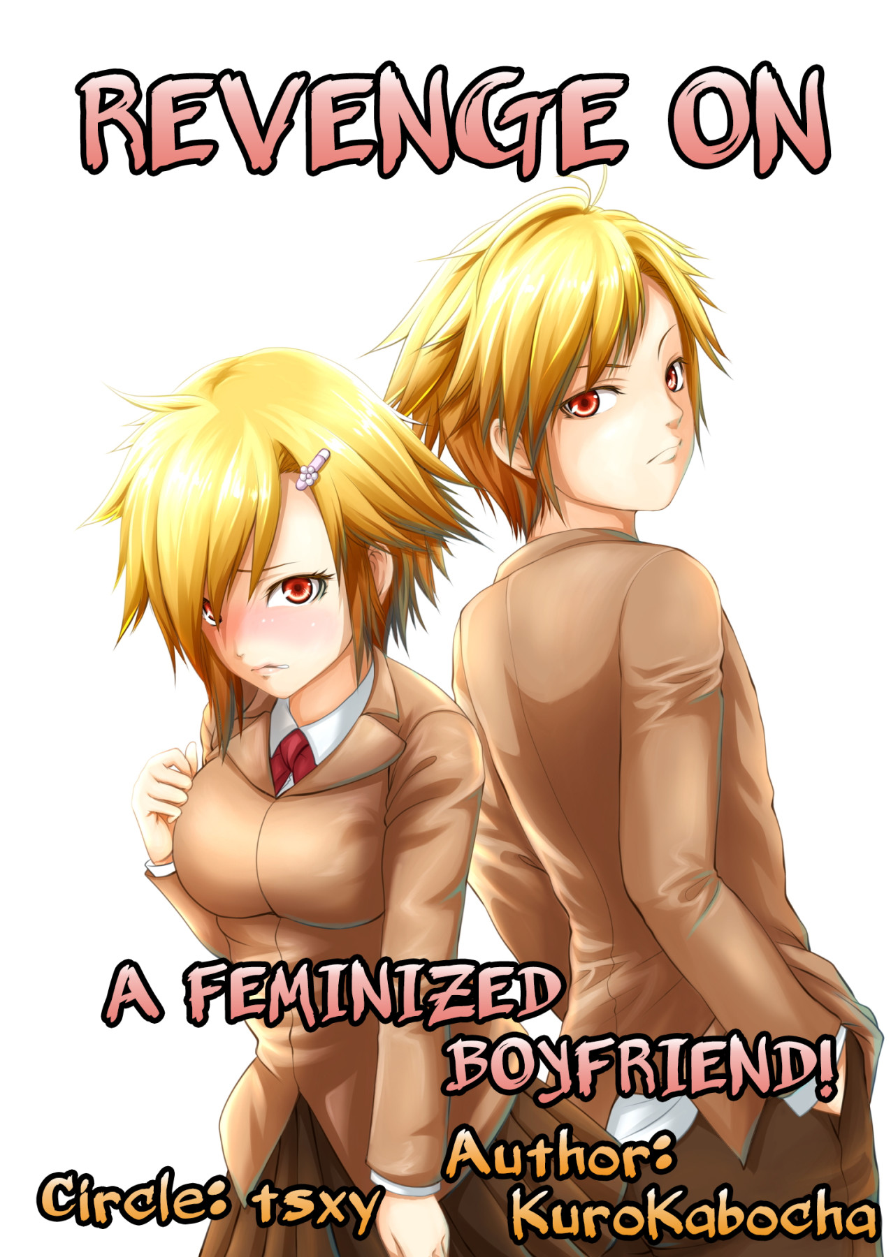 Hentai Manga Comic-Revenge Against A Feminized Boyfriend!-Read-1